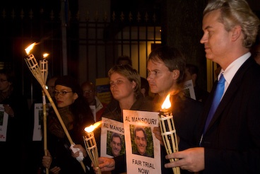 Vigil for Al Mansouri