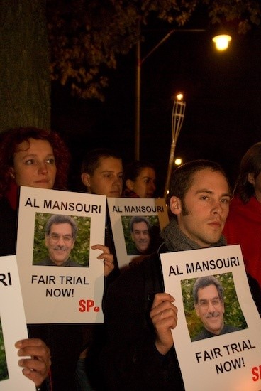 Vigil for Al Mansouri