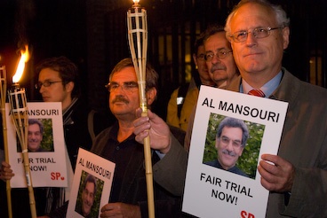 Vigil for Al Mansouri