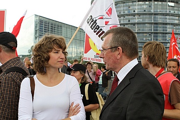 Dennis de Jong and Sharon Gesthuizen