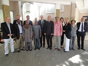 De Nederlandse parlementaire afvaardiging in Ethiopie