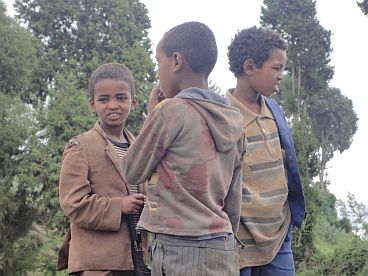 Ethiopische schoolkinderen