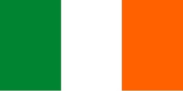 The Irish tricolour